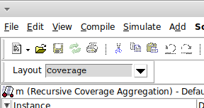 Changing the QuestaSim layout